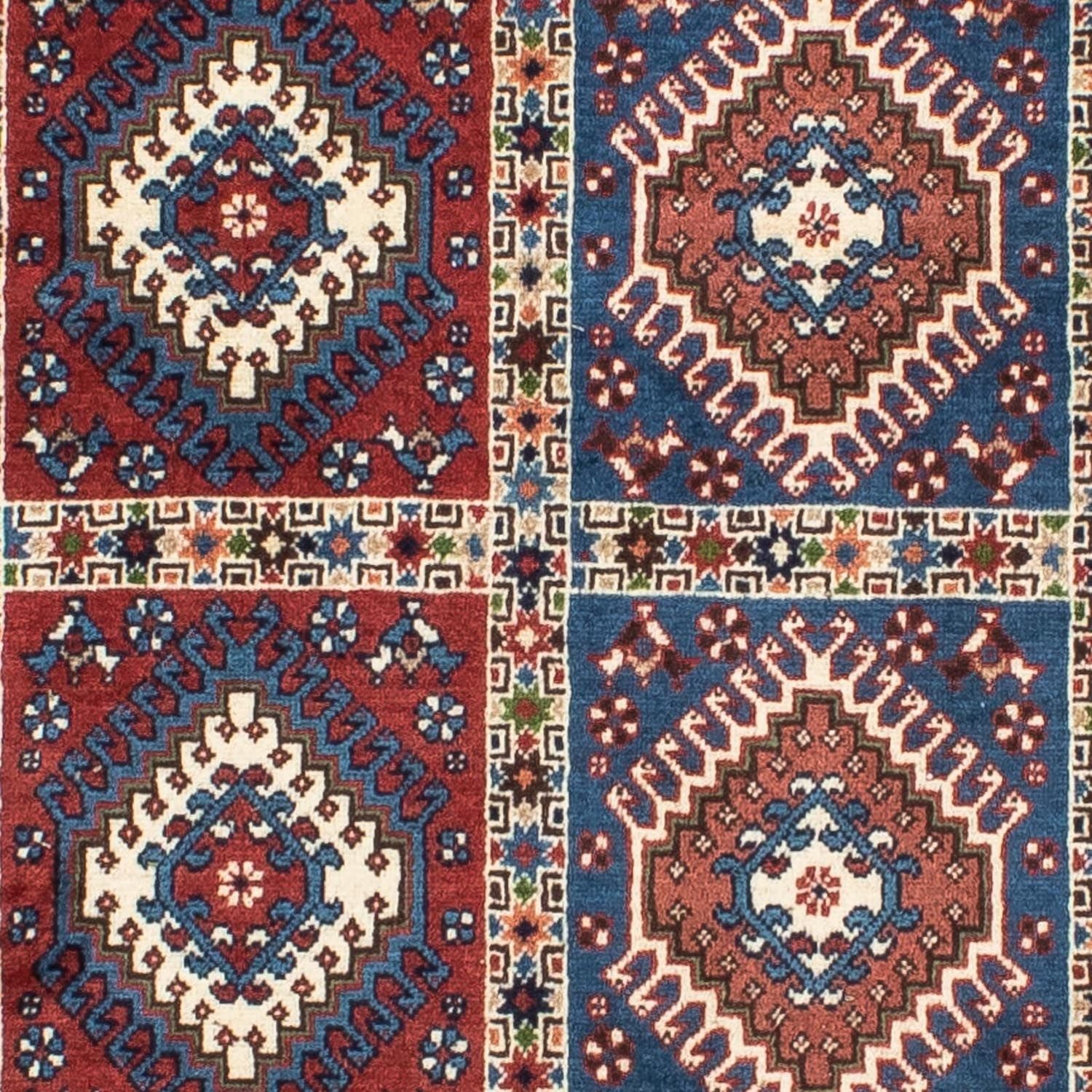 Alfombra de pasillo Alfombra persa - Nómada - 398 x 83 cm - multicolor