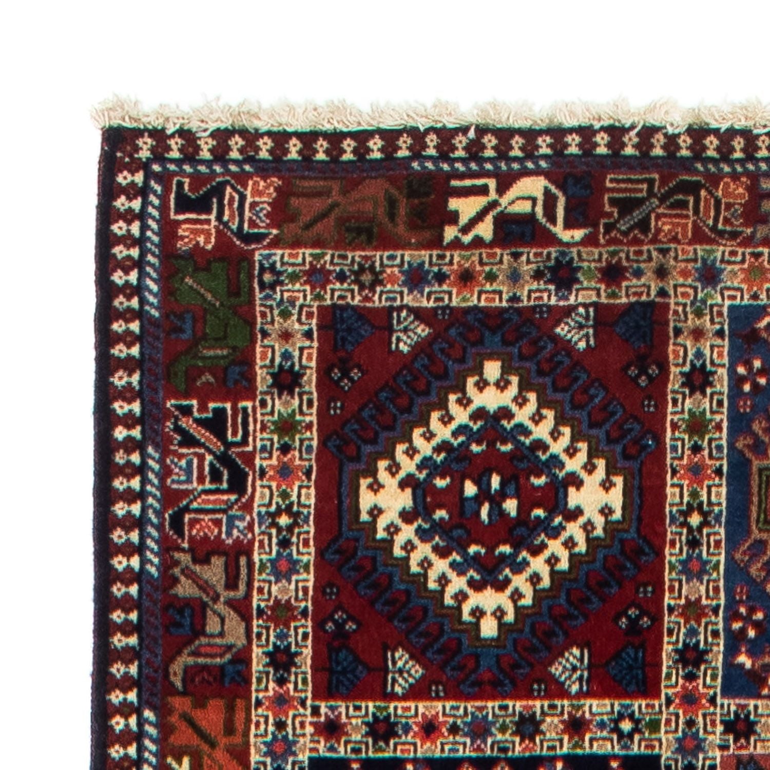 Alfombra de pasillo Alfombra persa - Nómada - 398 x 83 cm - multicolor