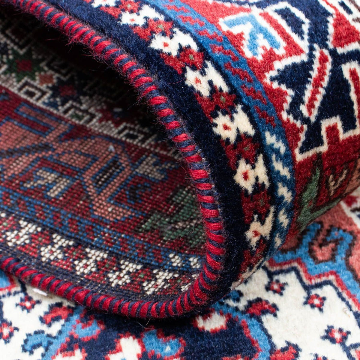 Alfombra de pasillo Alfombra persa - Nómada - 398 x 83 cm - multicolor