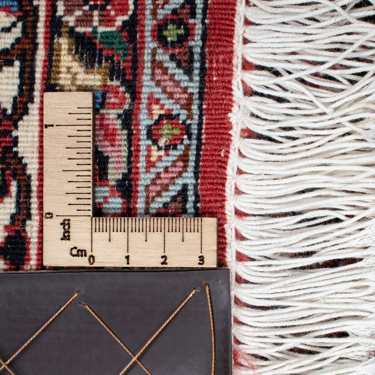 Alfombra persa - Bidjar - 210 x 135 cm - rojo claro