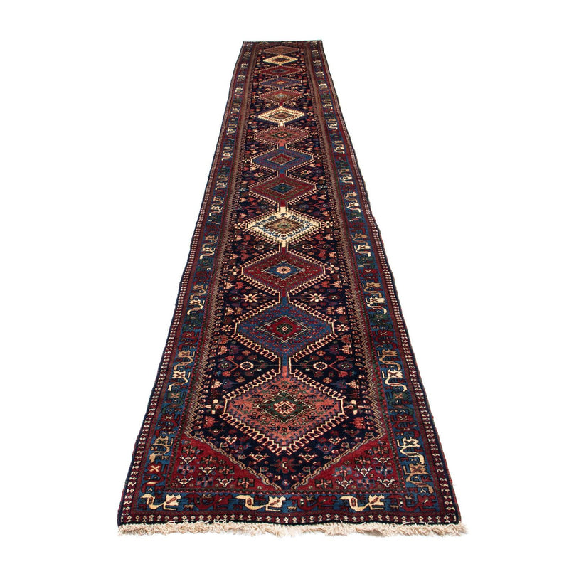 Alfombra de pasillo Alfombra persa - Nómada - 600 x 84 cm - azul oscuro