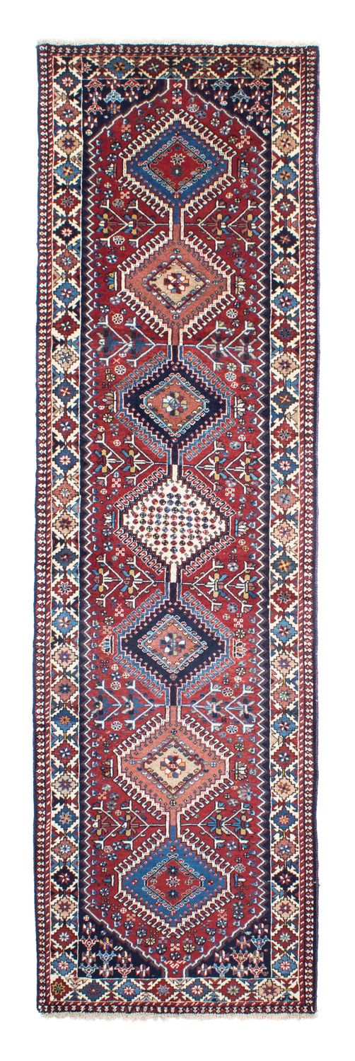 Alfombra de pasillo Alfombra persa - Nómada - 302 x 80 cm - multicolor