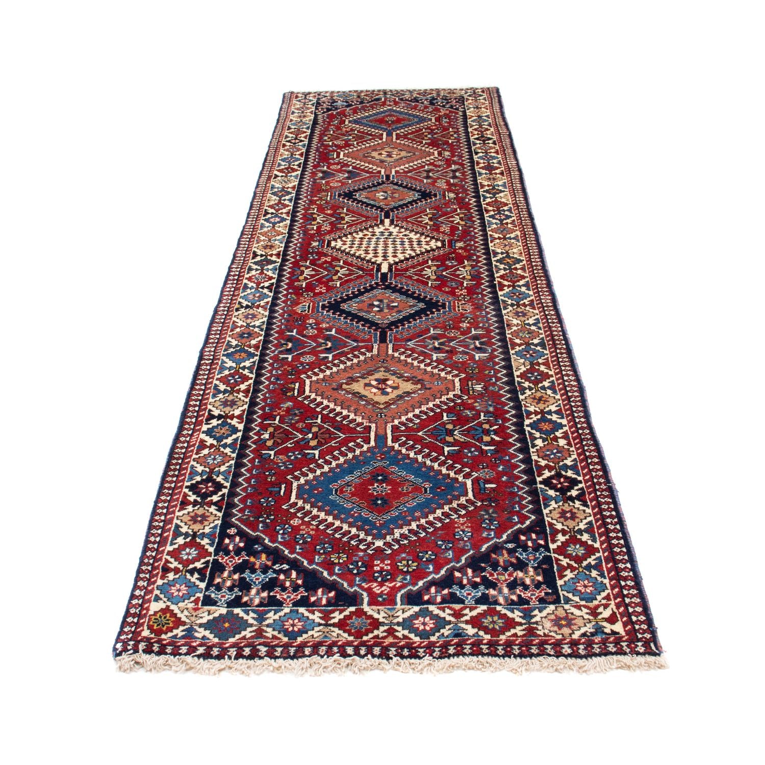Alfombra de pasillo Alfombra persa - Nómada - 302 x 80 cm - multicolor
