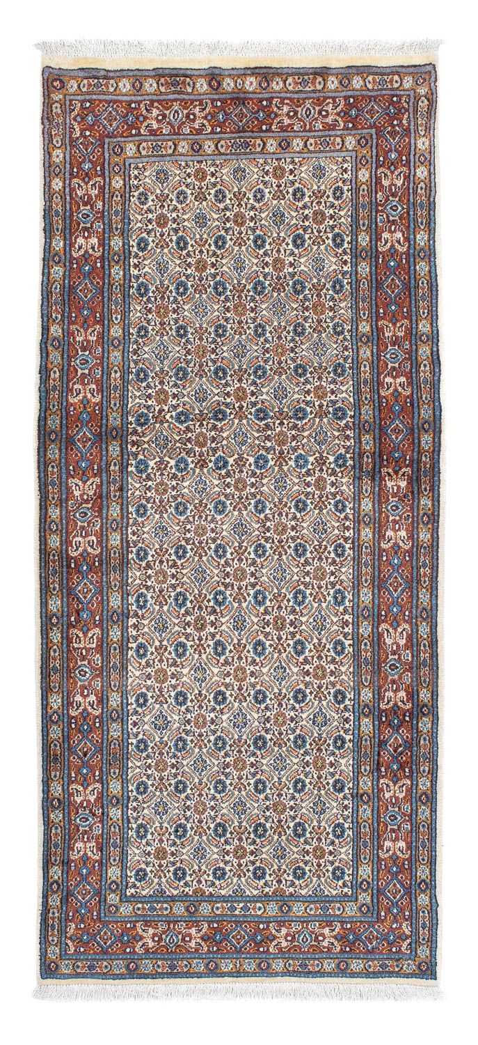 Alfombra de pasillo Alfombra persa - Nómada - 192 x 80 cm - beige