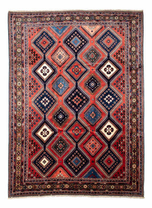 Alfombra persa - Nómada - 340 x 253 cm - rojo