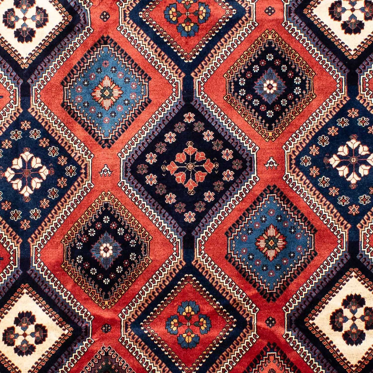 Alfombra persa - Nómada - 340 x 253 cm - rojo