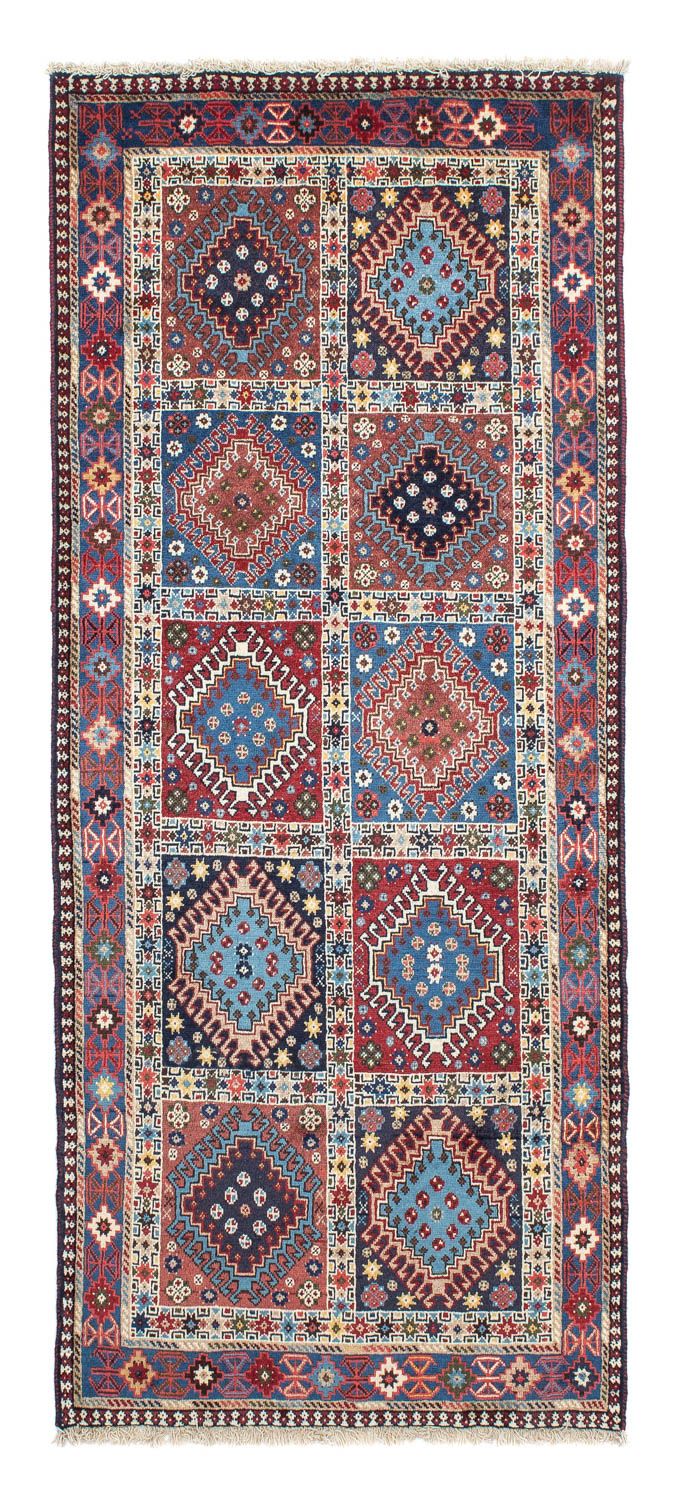 Alfombra de pasillo Alfombra persa - Nómada - 196 x 80 cm - azul