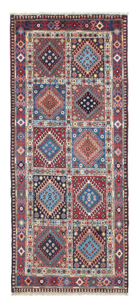 Alfombra de pasillo Alfombra persa - Nómada - 196 x 80 cm - azul