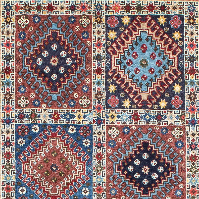 Alfombra de pasillo Alfombra persa - Nómada - 196 x 80 cm - azul