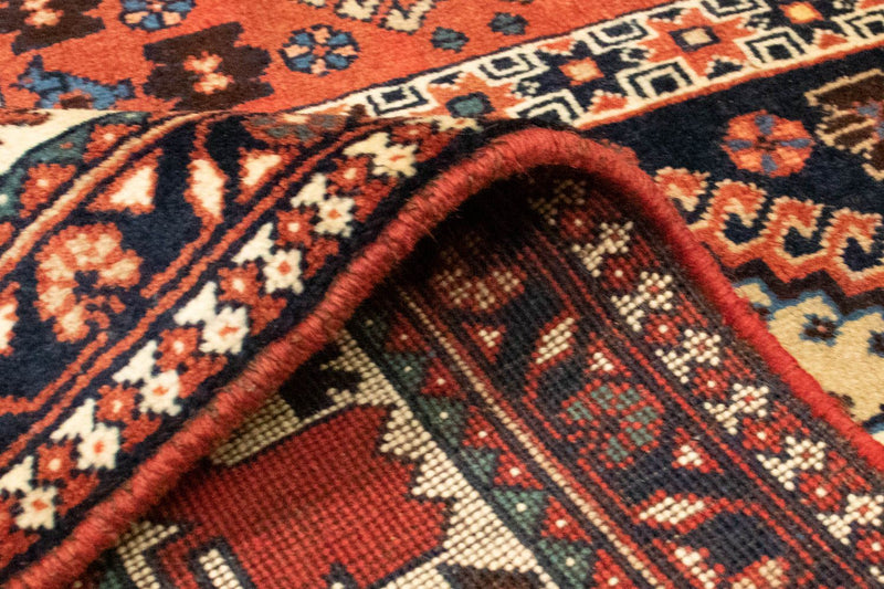 Alfombra persa - Nómada - 208 x 145 cm - multicolor