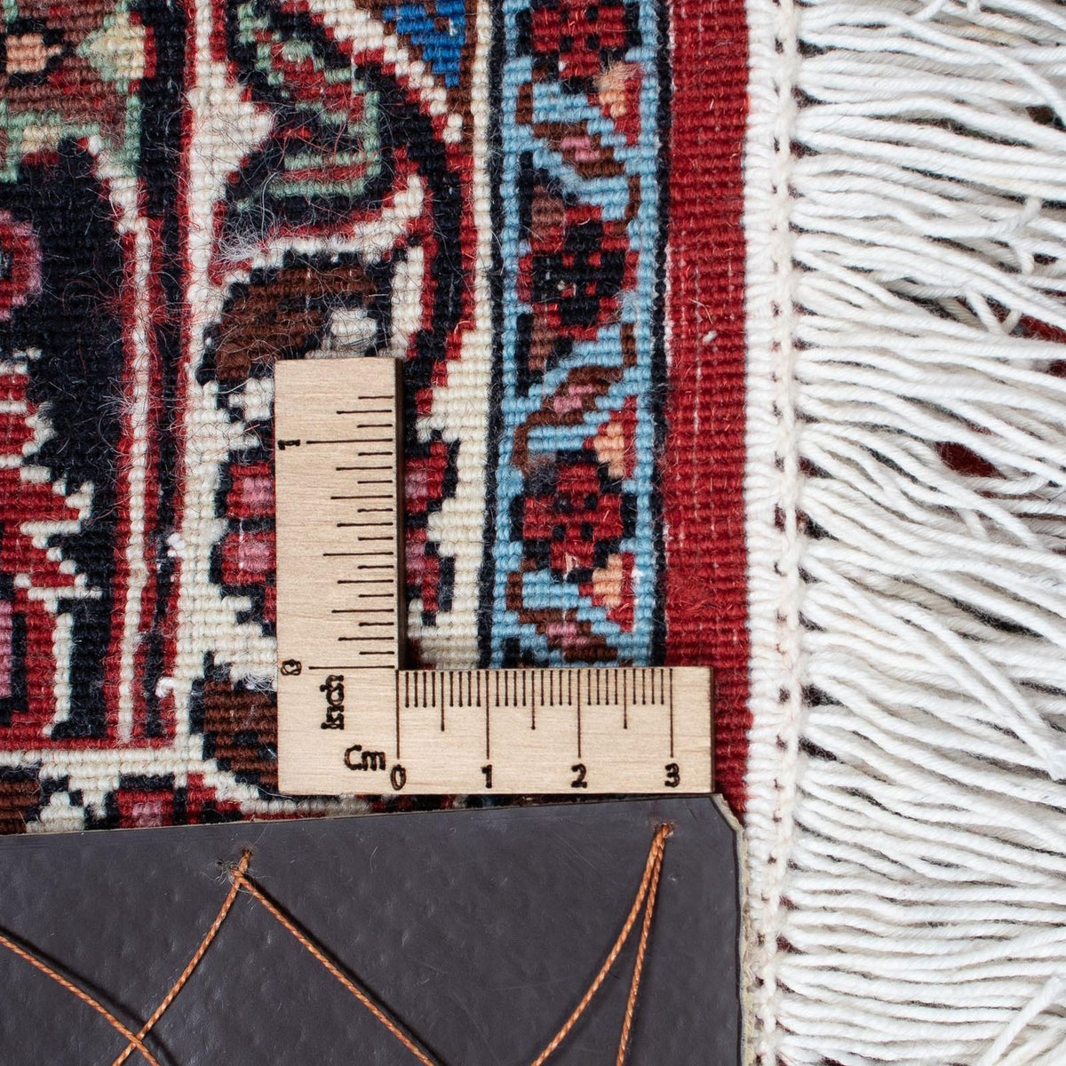 Alfombra persa - Bidjar - 200 x 131 cm - rojo claro