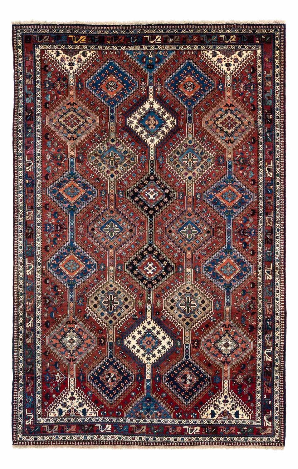 Alfombra persa - Nómada - 310 x 200 cm - marrón