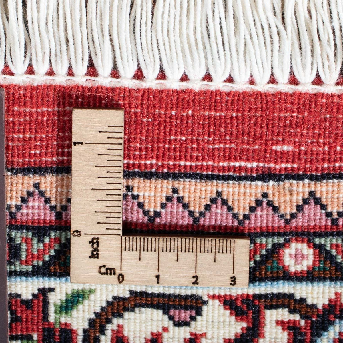 Alfombra de pasillo Alfombra persa - Bidjar - 208 x 74 cm - rojo