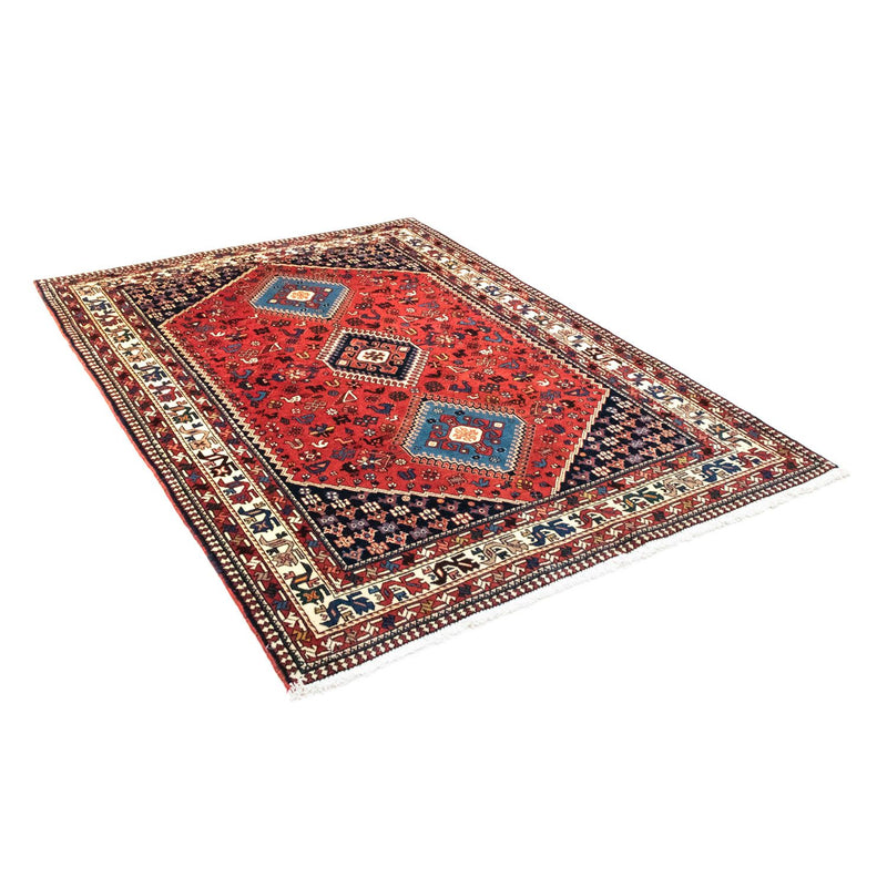 Alfombra persa - Nómada - 195 x 141 cm - rojo