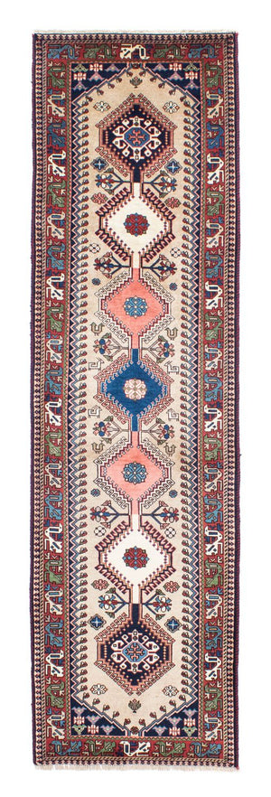 Alfombra de pasillo Alfombra persa - Nómada - 292 x 80 cm - beige