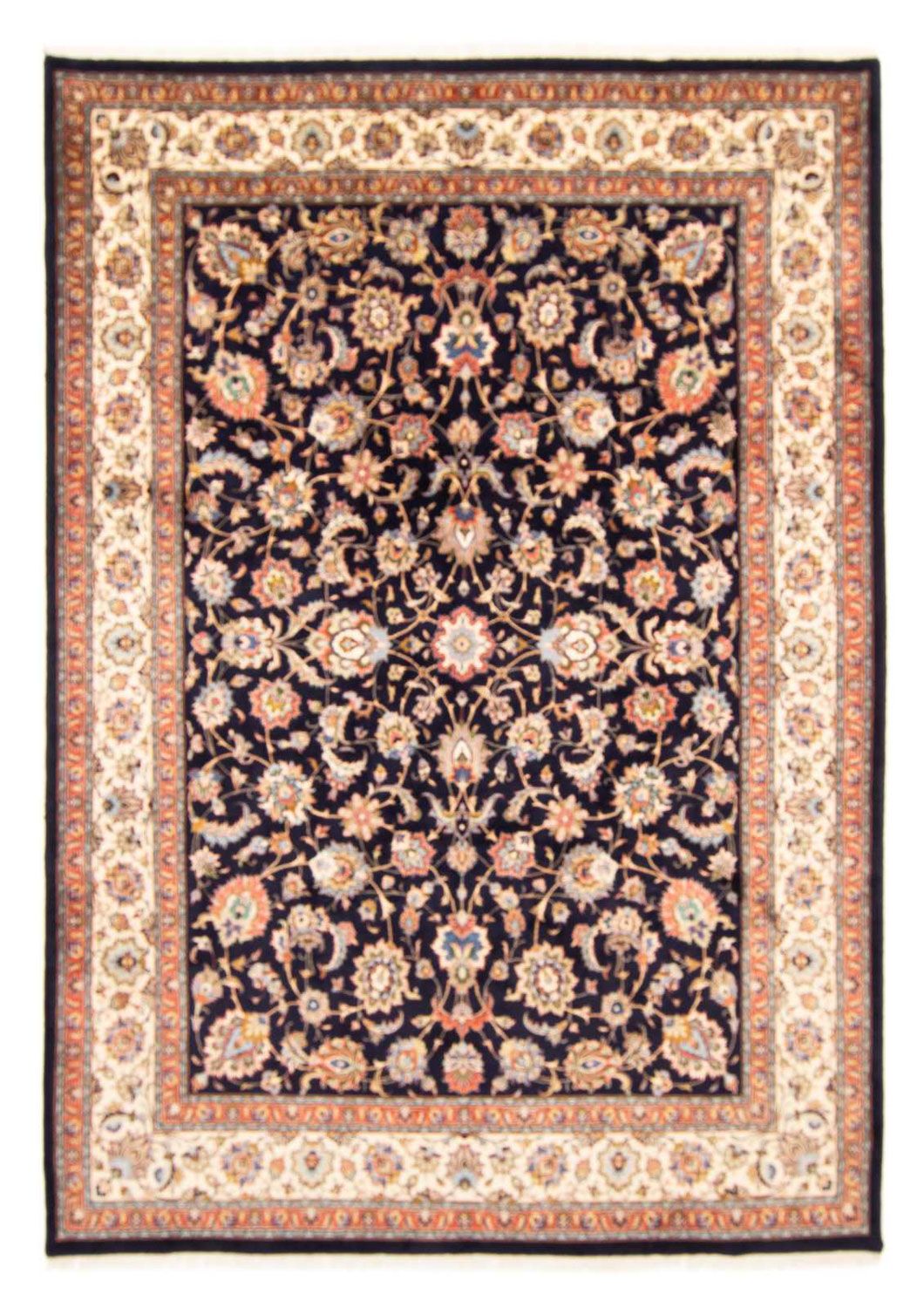 Alfombra persa - Clásica - 340 x 244 cm - azul oscuro