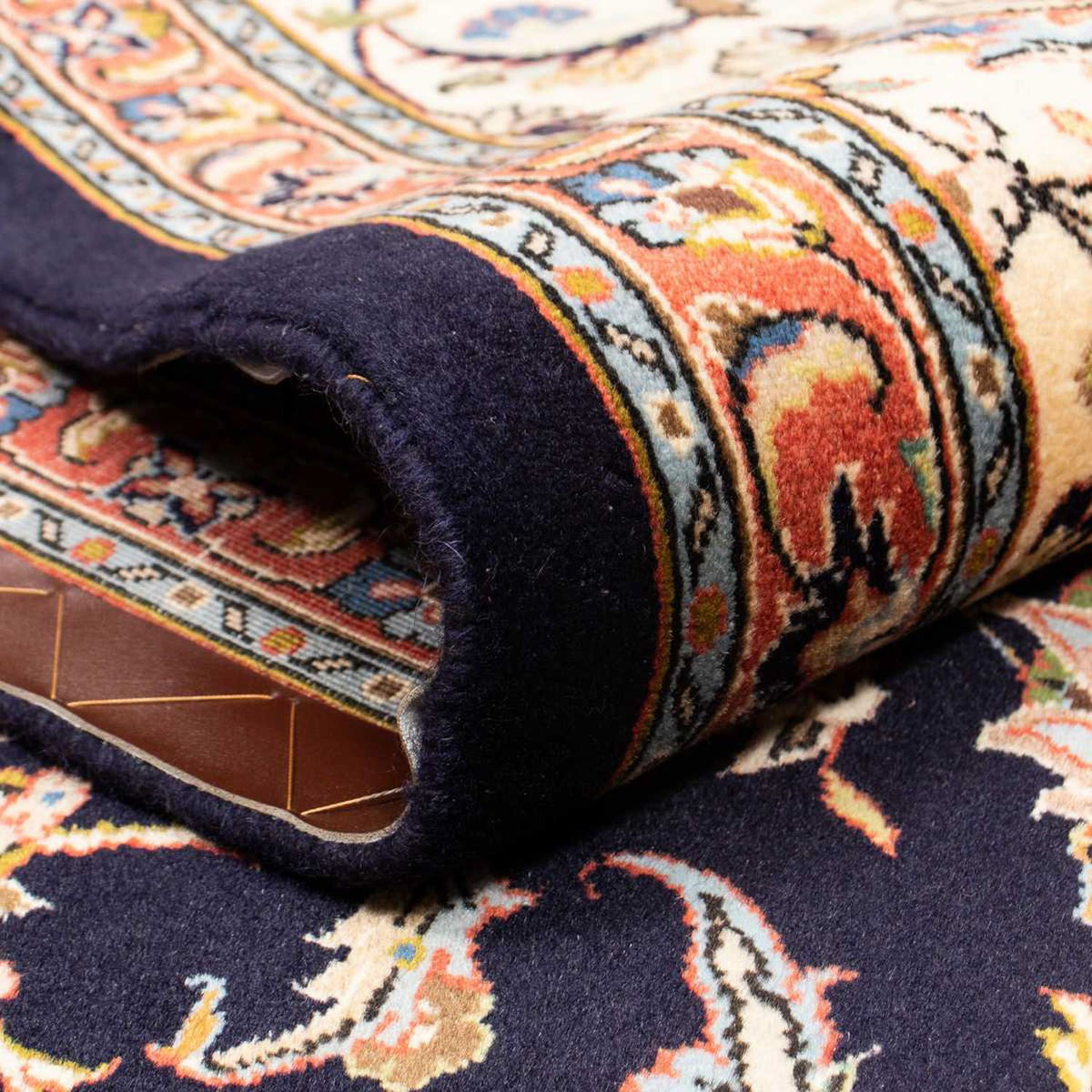 Alfombra persa - Clásica - 340 x 244 cm - azul oscuro