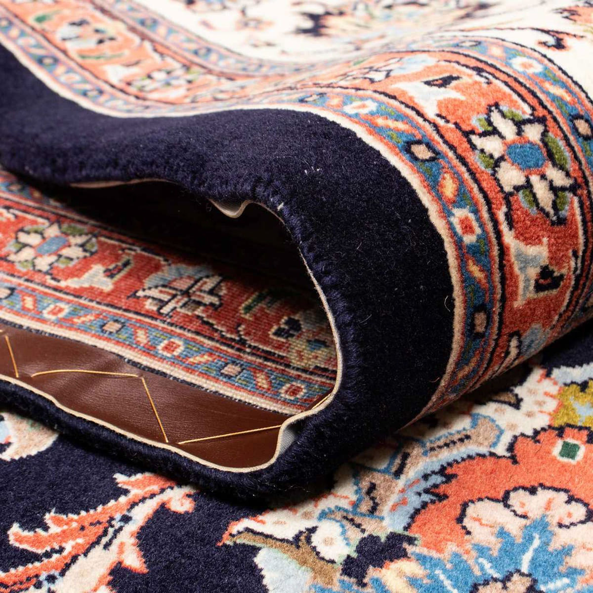 Alfombra persa - Clásica - 337 x 249 cm - azul oscuro