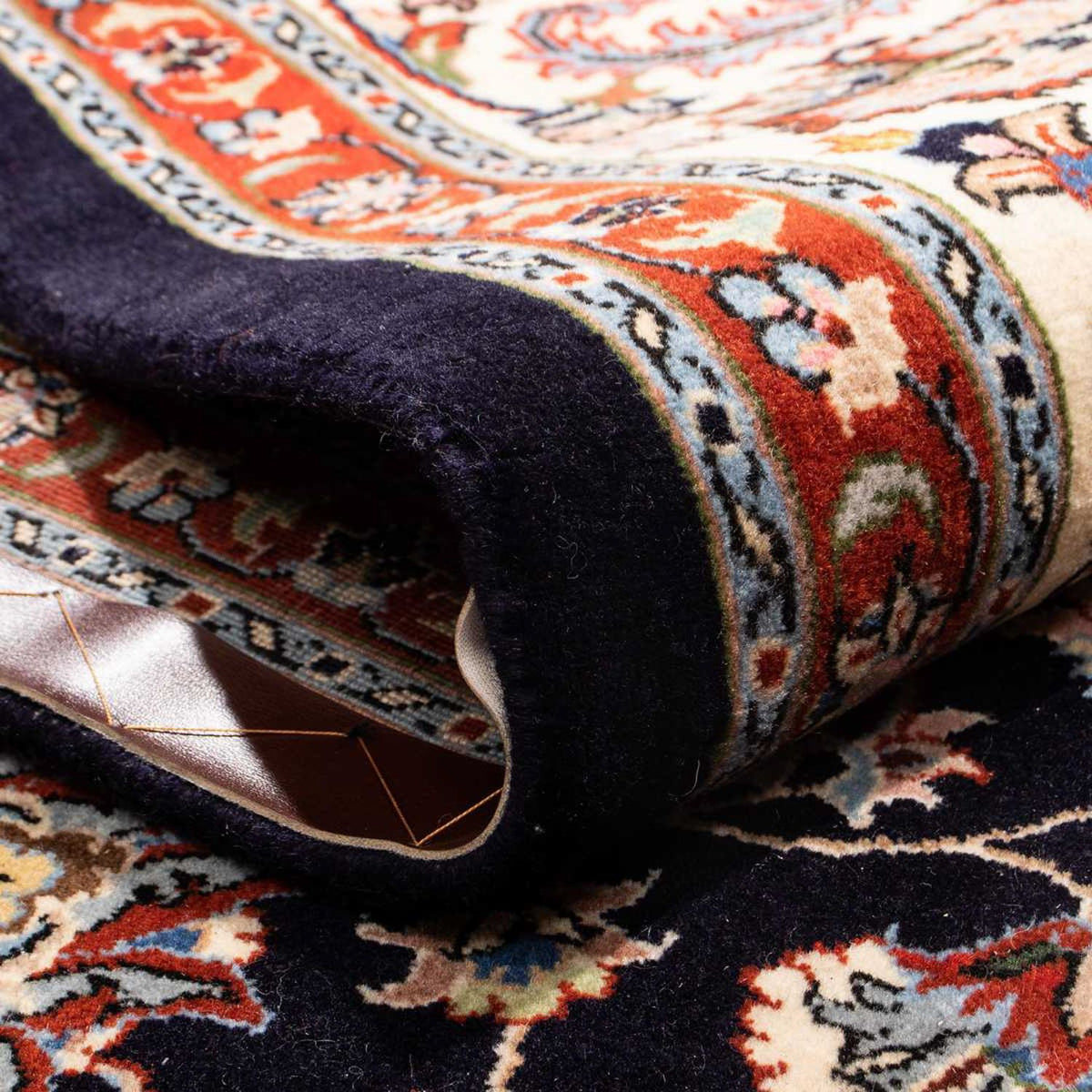 Alfombra persa - Clásica - 338 x 248 cm - azul oscuro