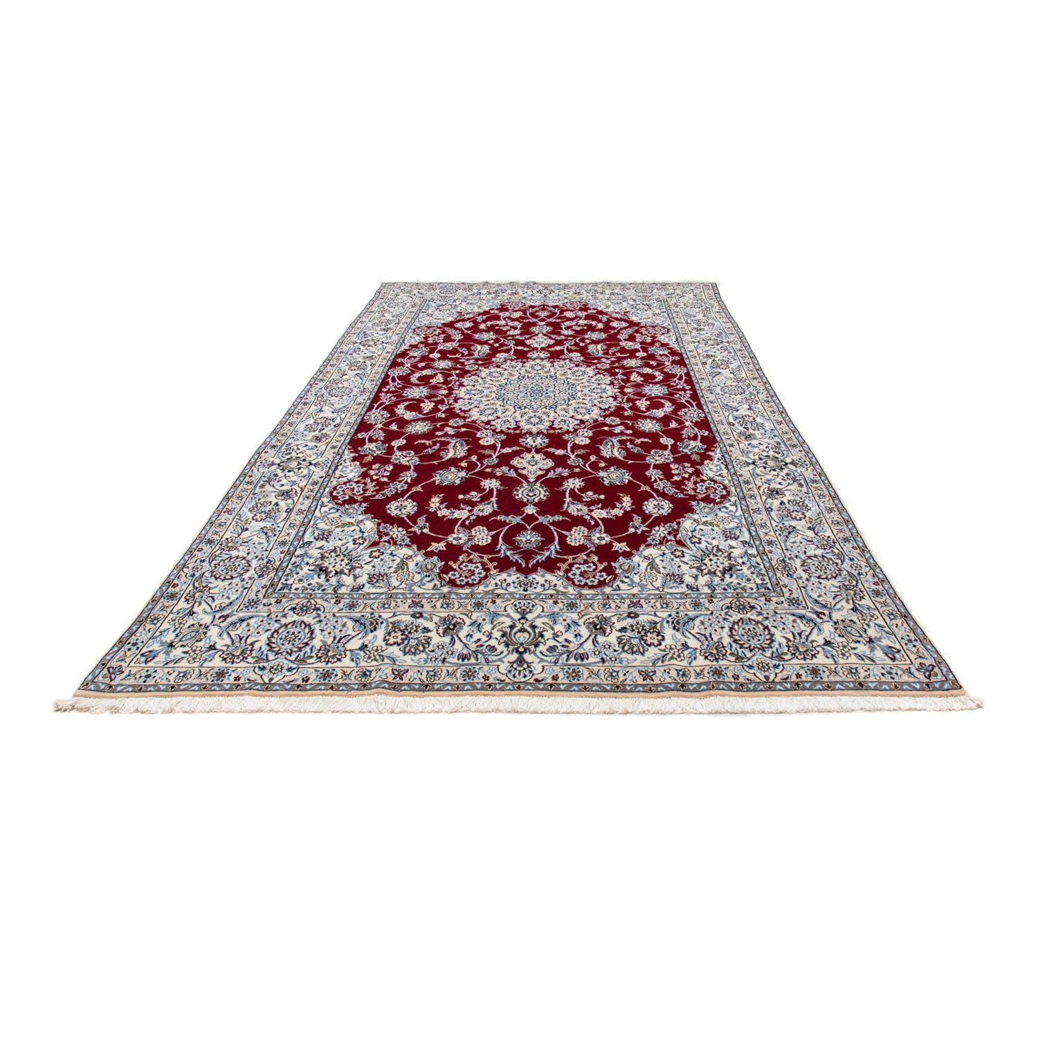Alfombra Persa - Nain - Prima - 320 x 193 cm - rojo