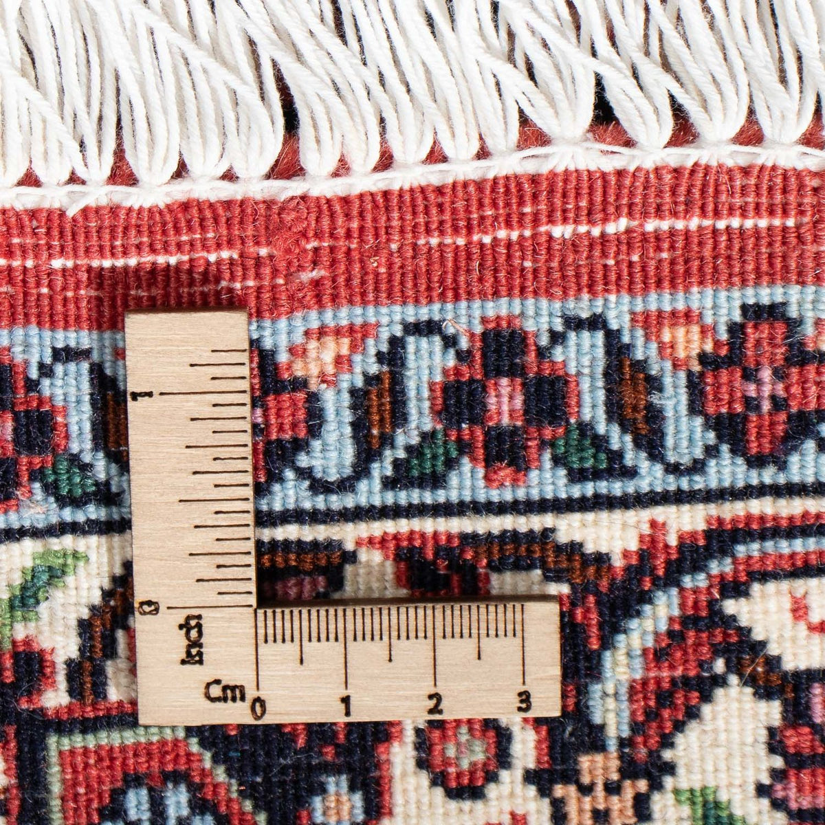 Alfombra de pasillo Alfombra persa - Bidjar - 200 x 73 cm - rojo