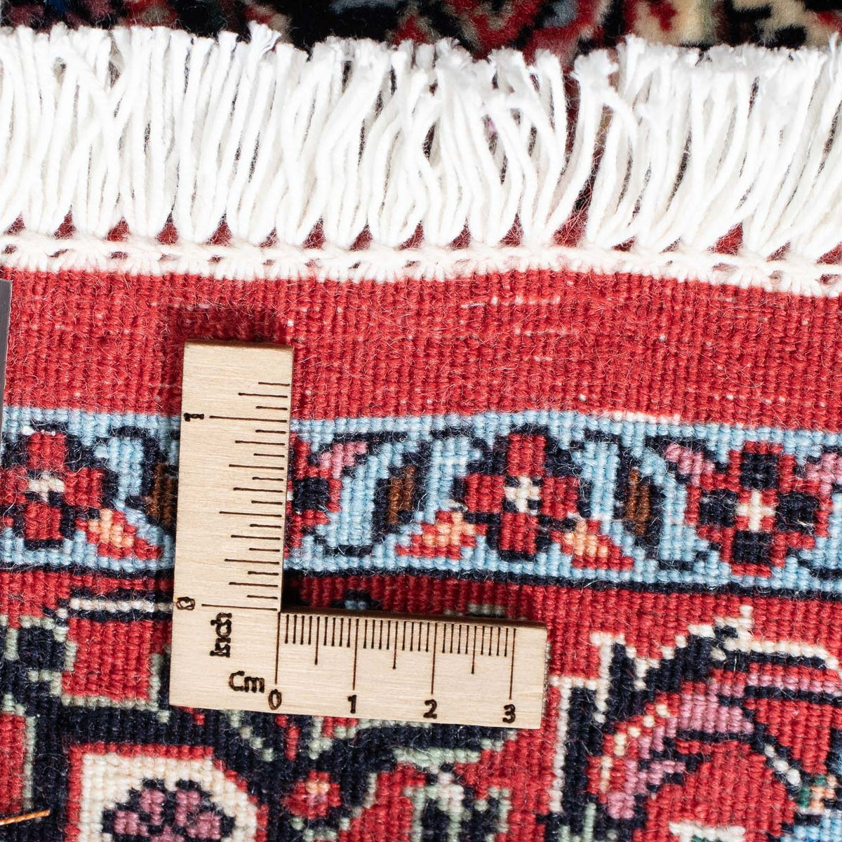 Alfombra de pasillo Alfombra persa - Bidjar - 194 x 73 cm - rojo