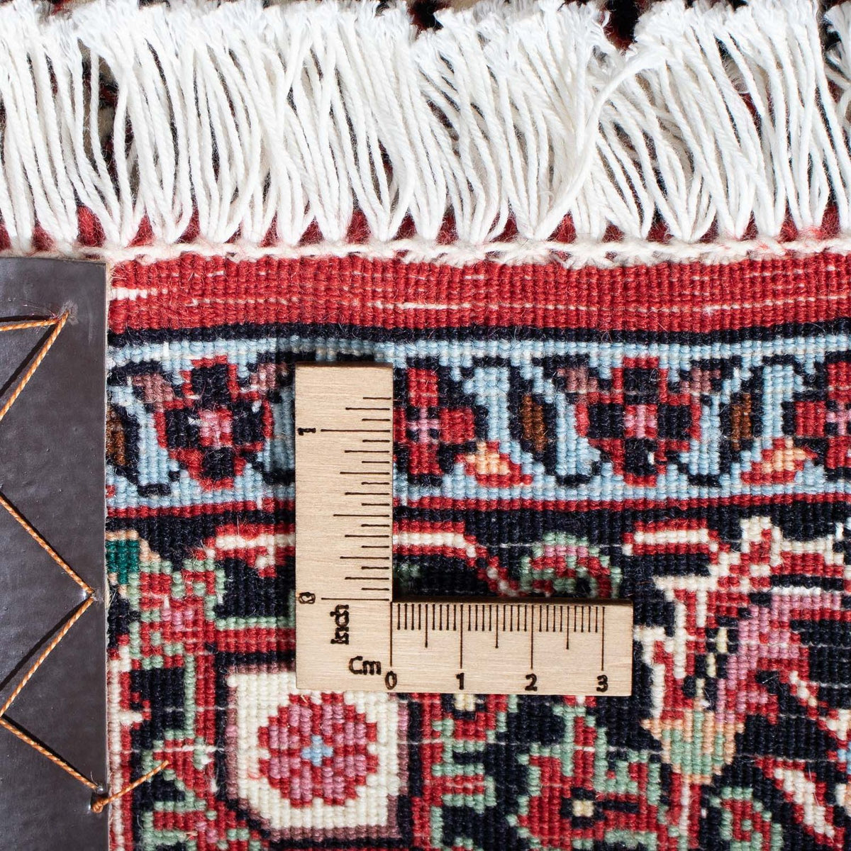 Alfombra de pasillo Alfombra persa - Bidjar - 202 x 74 cm - rojo