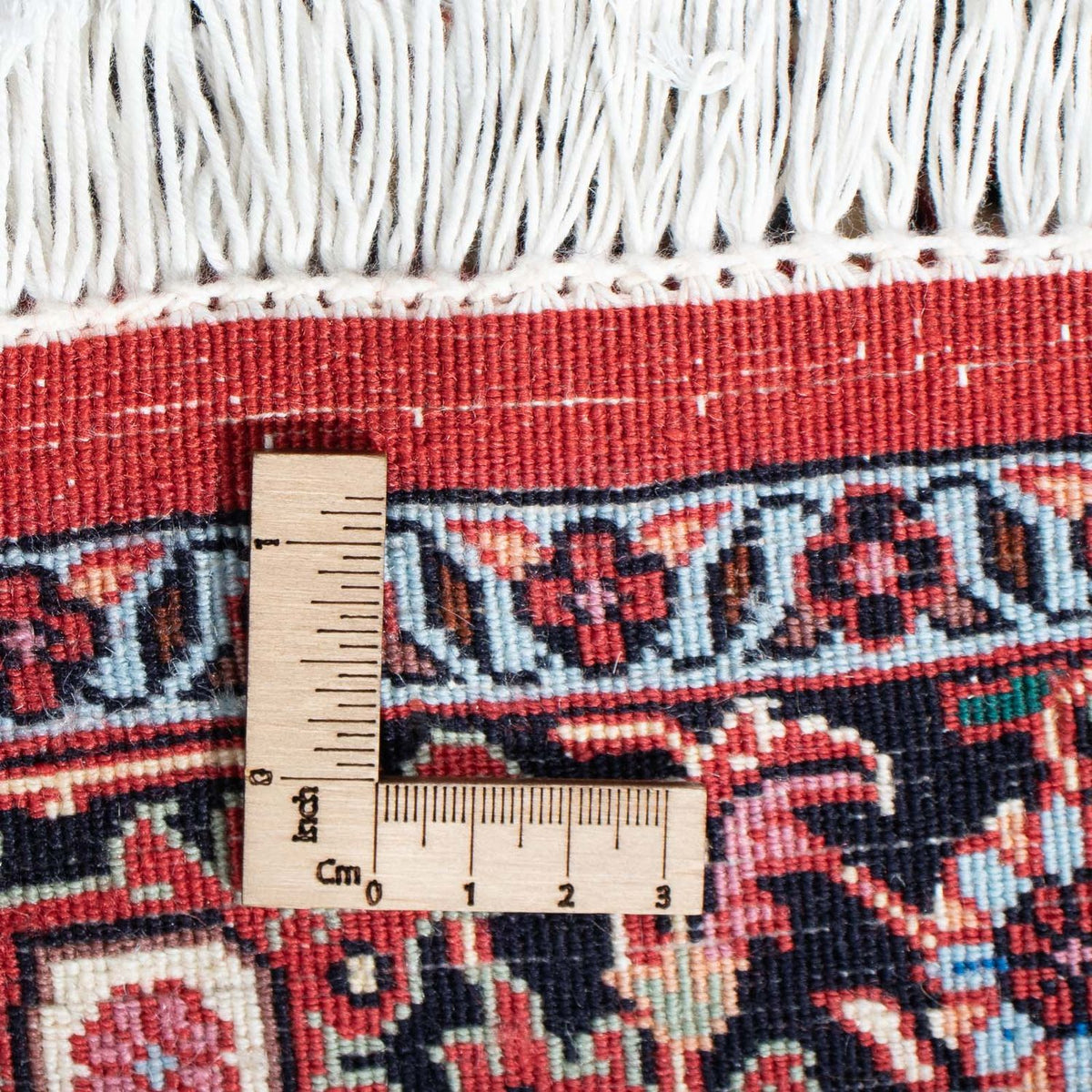 Alfombra de pasillo Alfombra persa - Bidjar - 198 x 75 cm - rojo