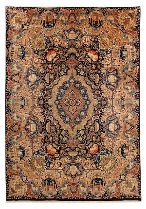 Alfombra persa - Clásica - 387 x 296 cm - multicolor