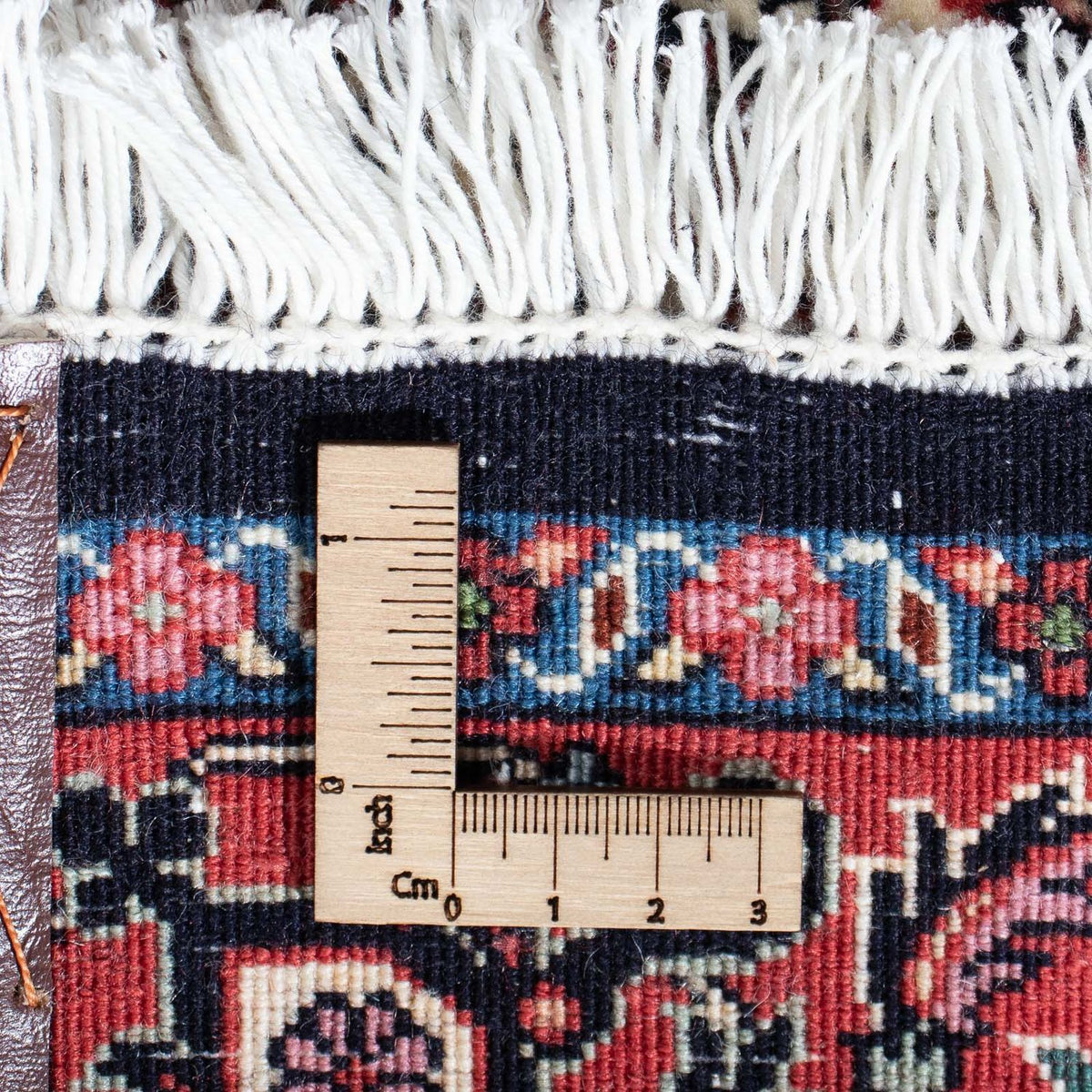 Alfombra de pasillo Alfombra persa - Bidjar - 190 x 74 cm - azul oscuro