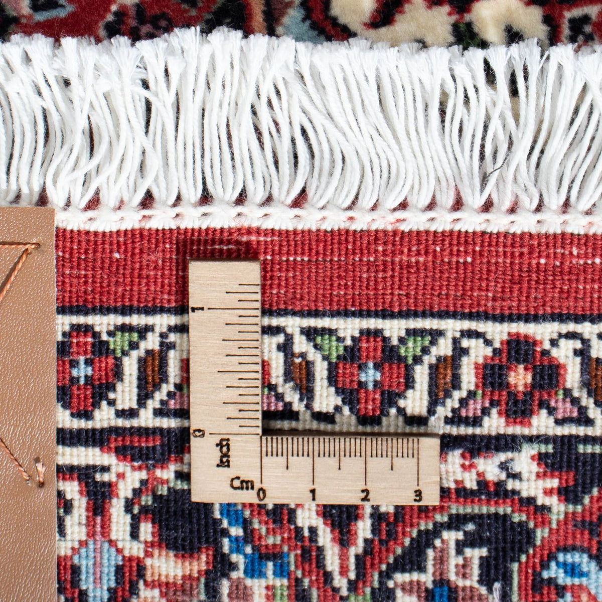 Alfombra de pasillo Alfombra persa - Bidjar - 225 x 72 cm - rojo