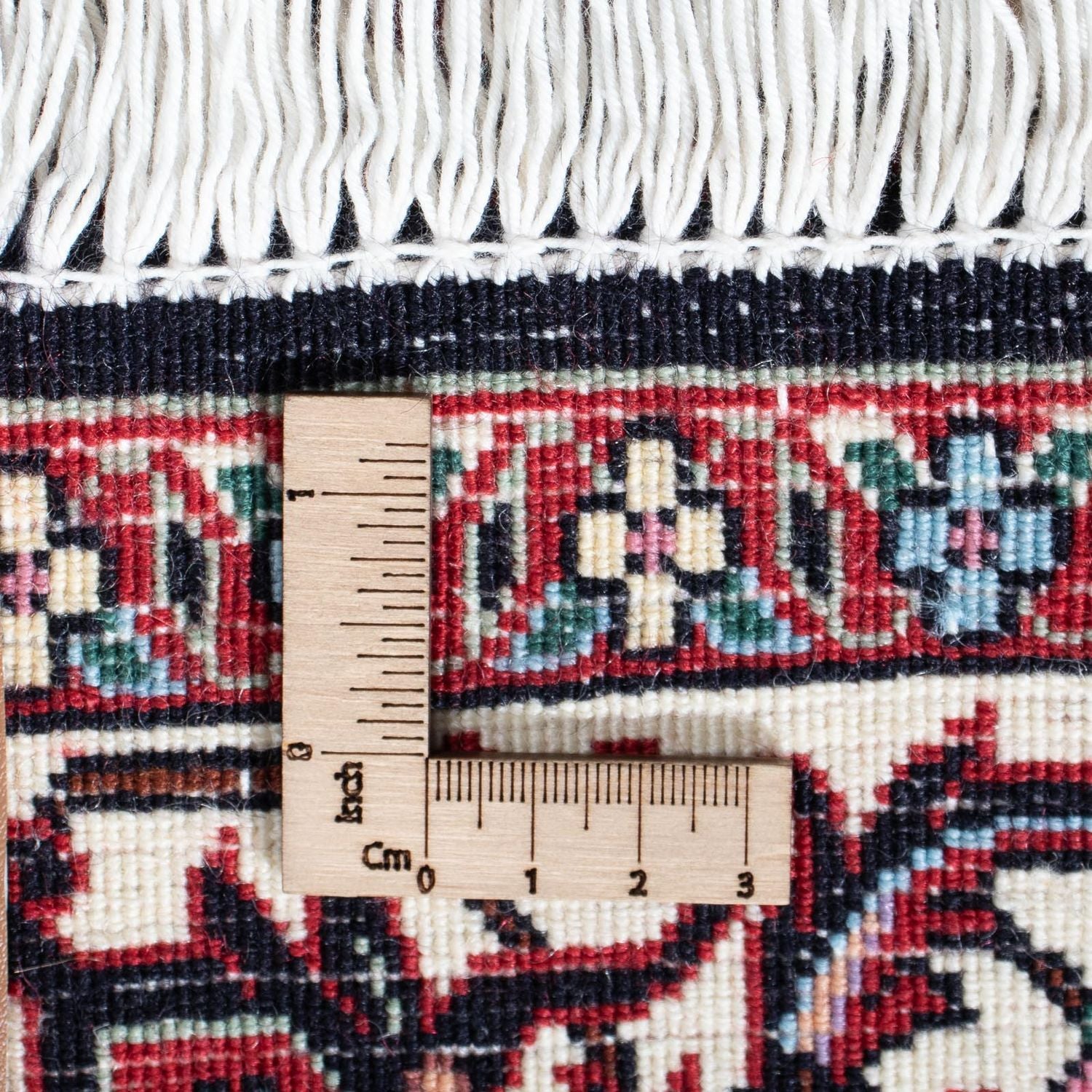 Alfombra de pasillo Alfombra persa - Bidjar - 208 x 75 cm - azul oscuro