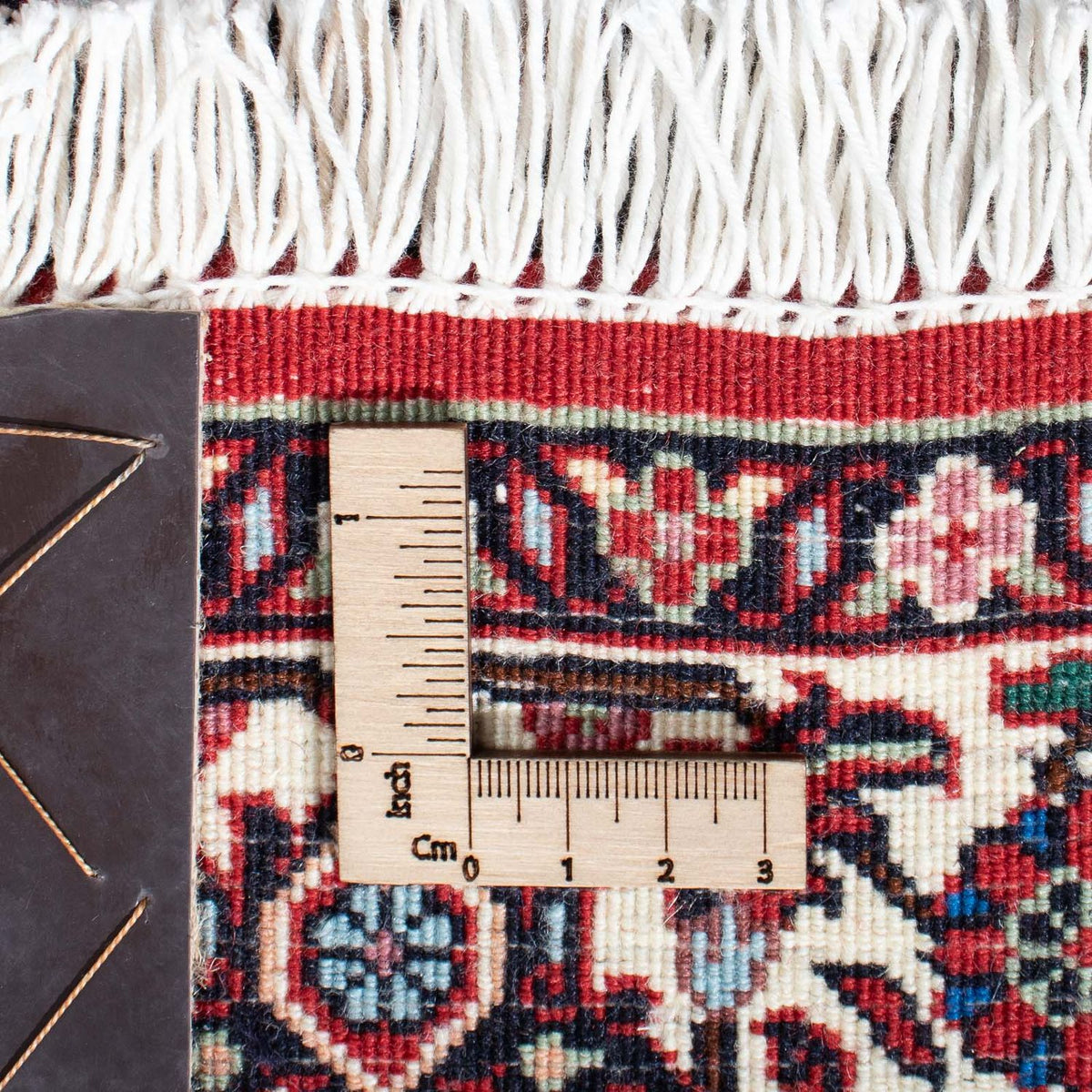 Alfombra de pasillo Alfombra persa - Bidjar - 198 x 73 cm - rojo