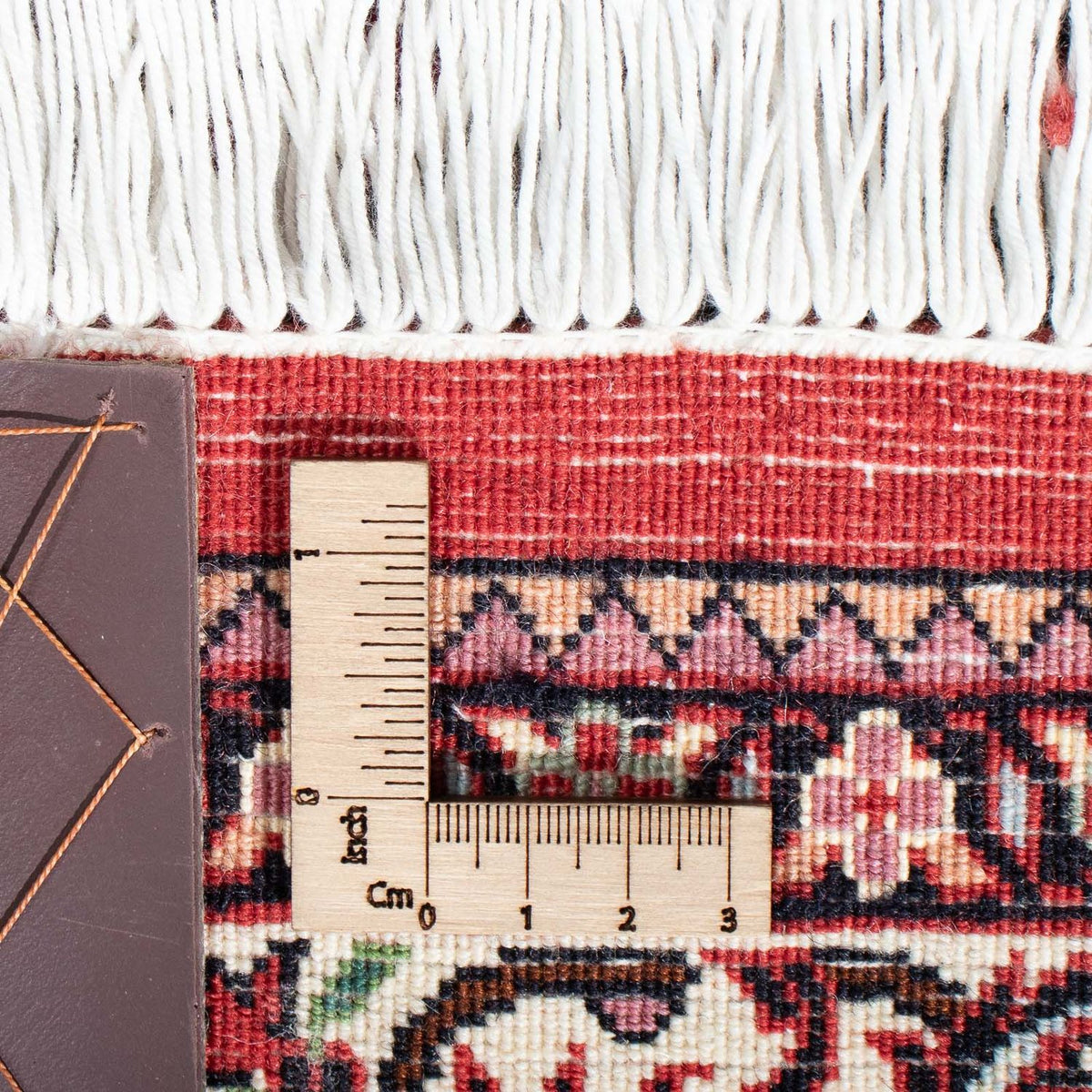 Alfombra de pasillo Alfombra persa - Bidjar - 264 x 72 cm - rojo