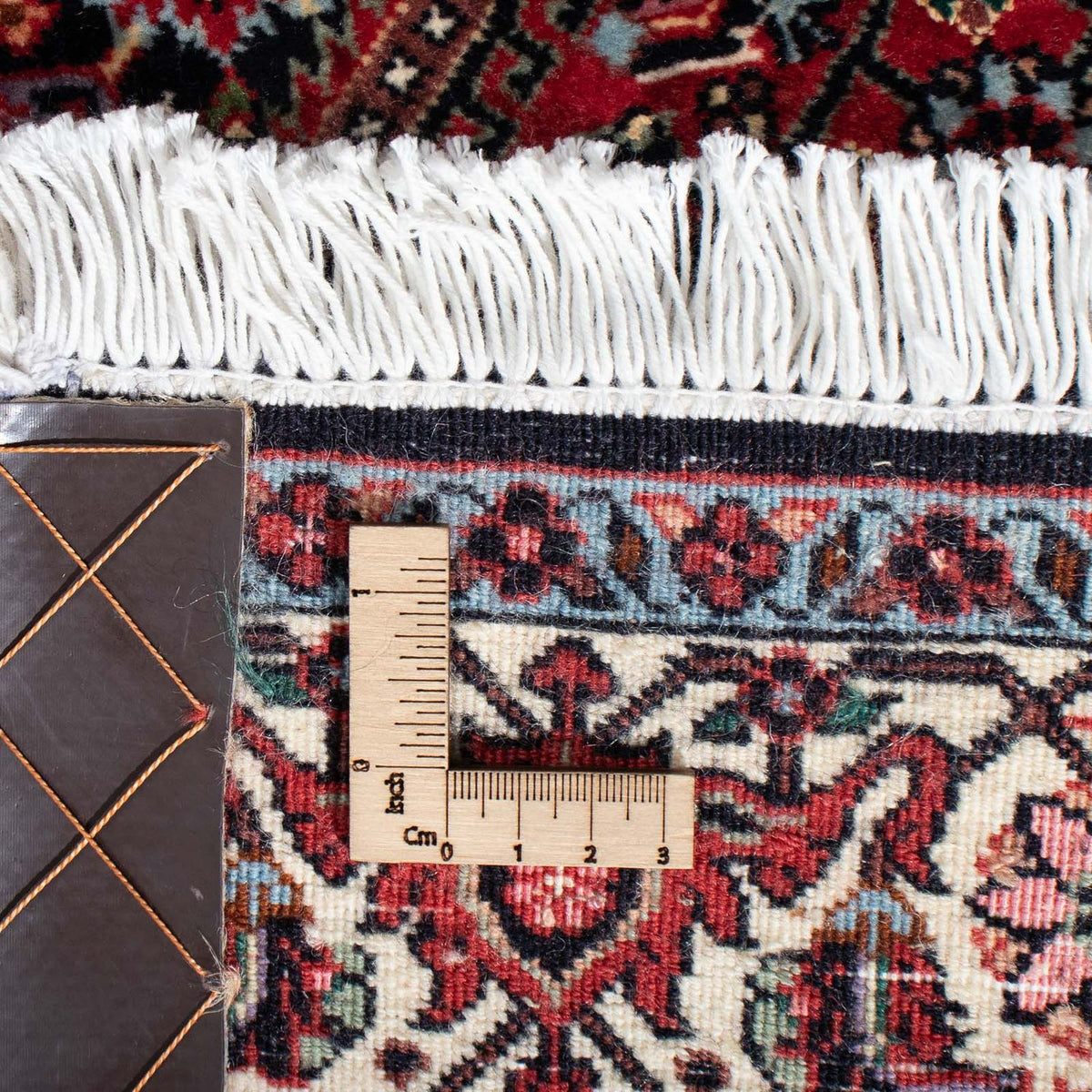 Alfombra de pasillo Alfombra persa - Bidjar - 305 x 78 cm - óxido