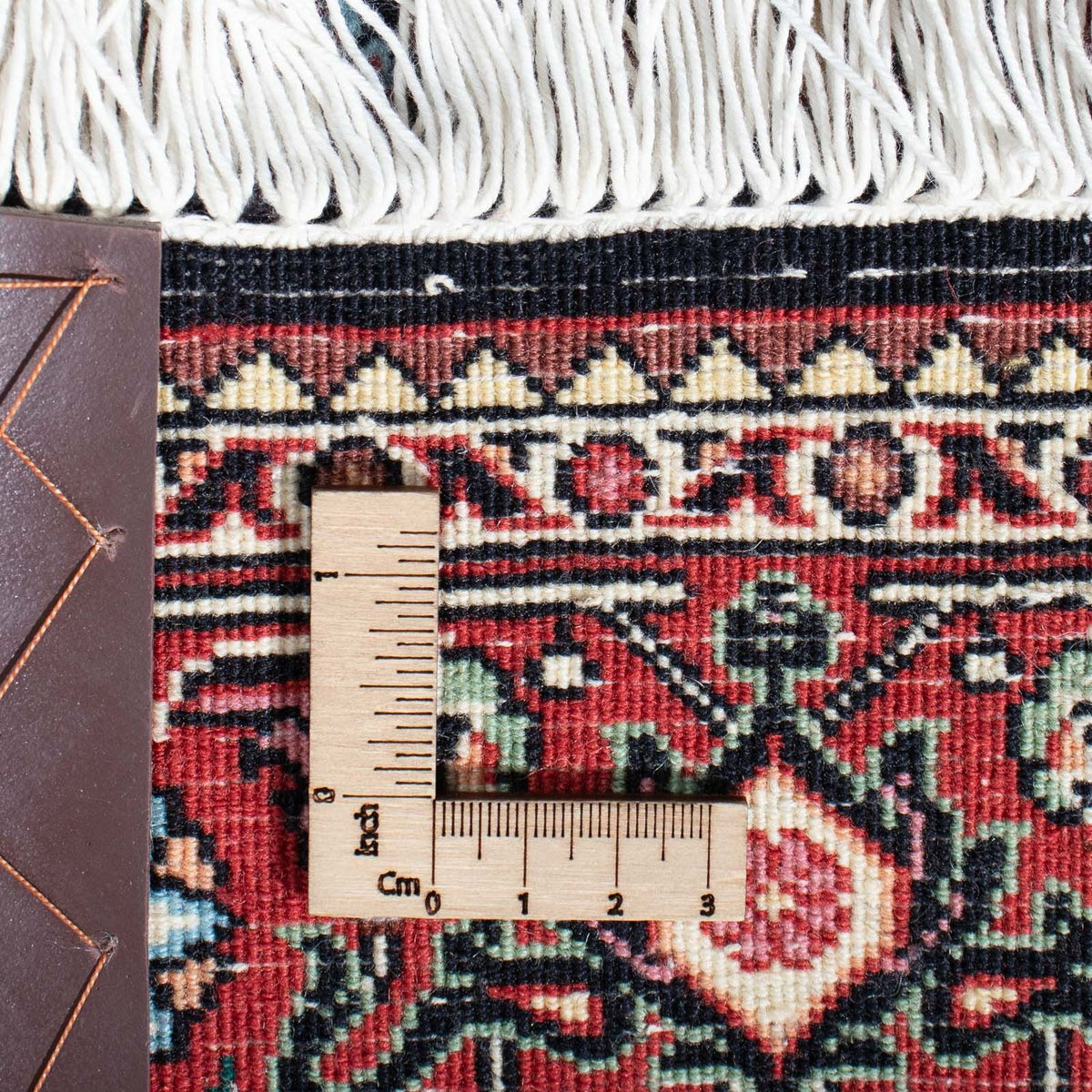 Alfombra de pasillo Alfombra persa - Bidjar - 298 x 82 cm - azul oscuro