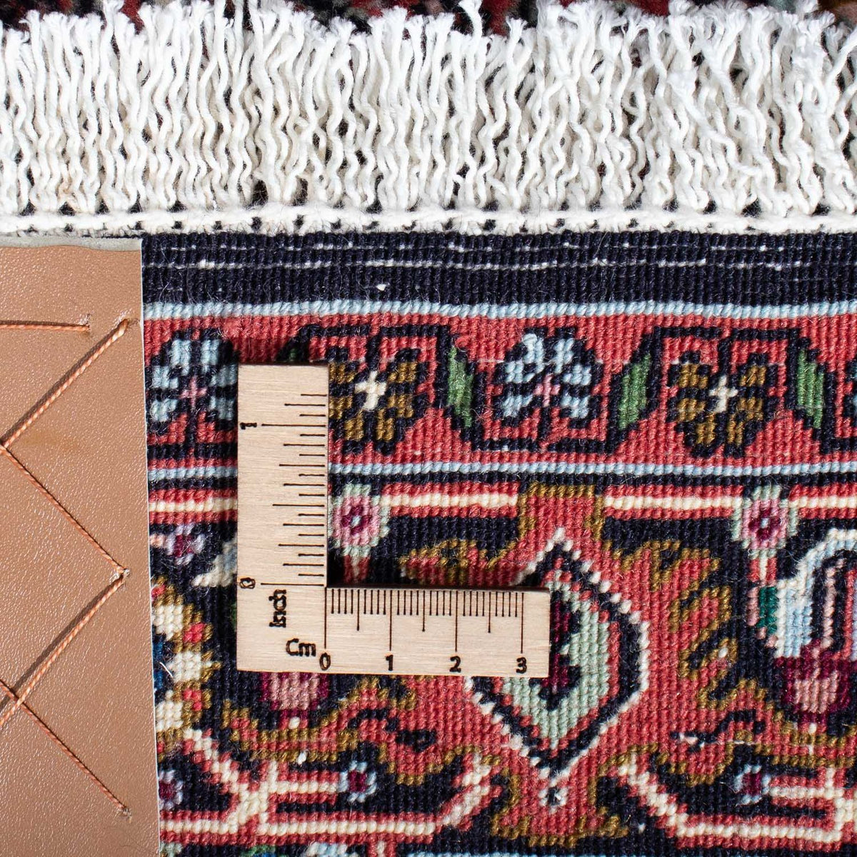 Alfombra de pasillo Alfombra persa - Bidjar - 245 x 74 cm - rojo claro