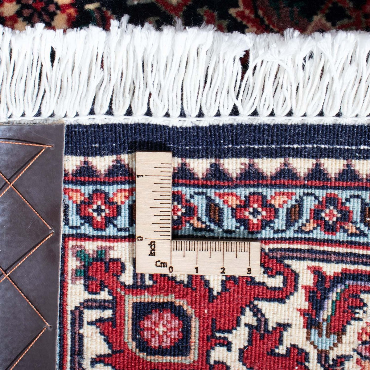 Alfombra de pasillo Alfombra persa - Bidjar - 303 x 84 cm - rojo