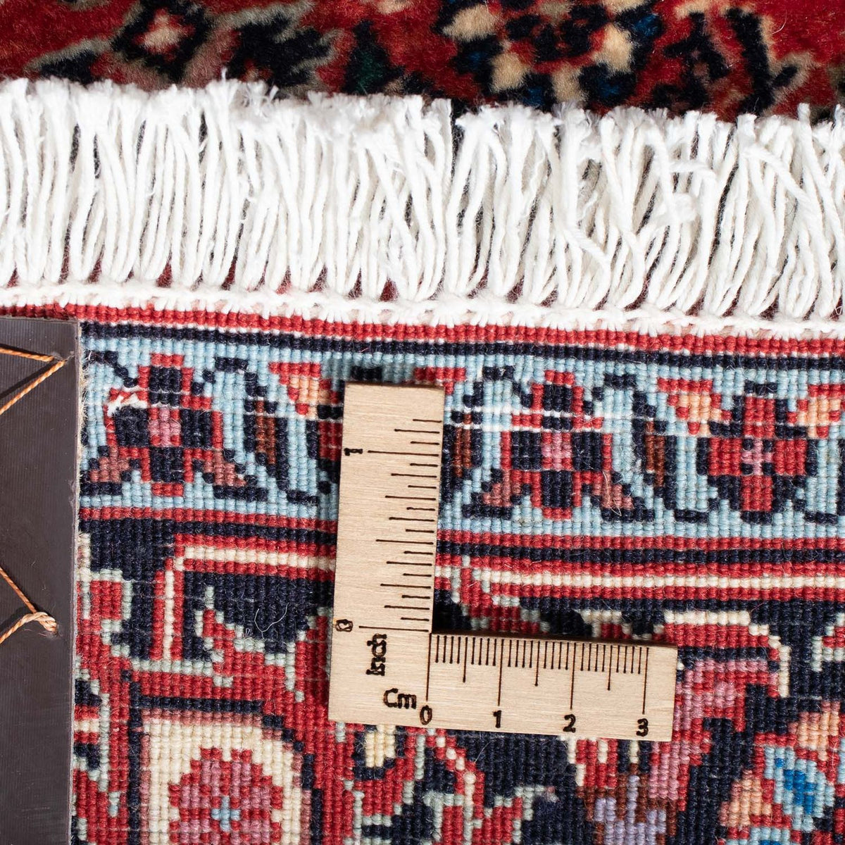 Alfombra de pasillo Alfombra persa - Bidjar - 282 x 78 cm - rojo claro