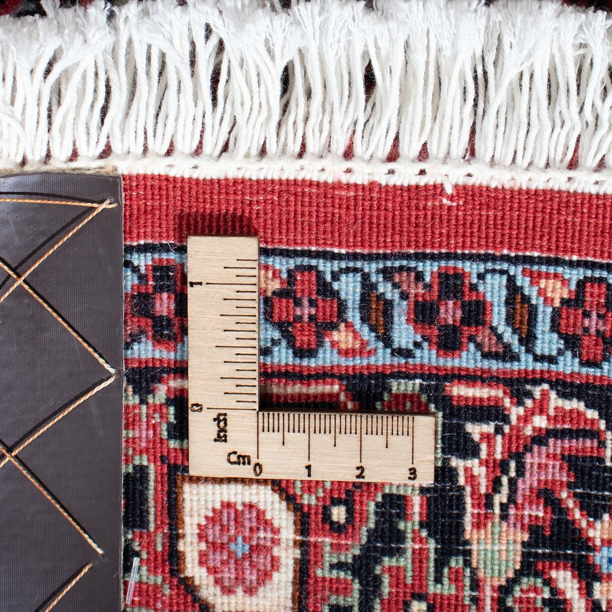 Alfombra de pasillo Alfombra persa - Bidjar - 207 x 73 cm - rojo