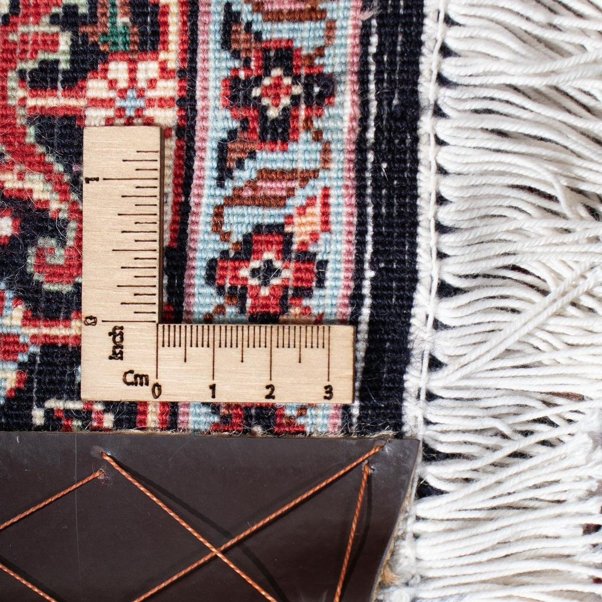 Alfombra de pasillo Alfombra persa - Bidjar - 295 x 84 cm - beige