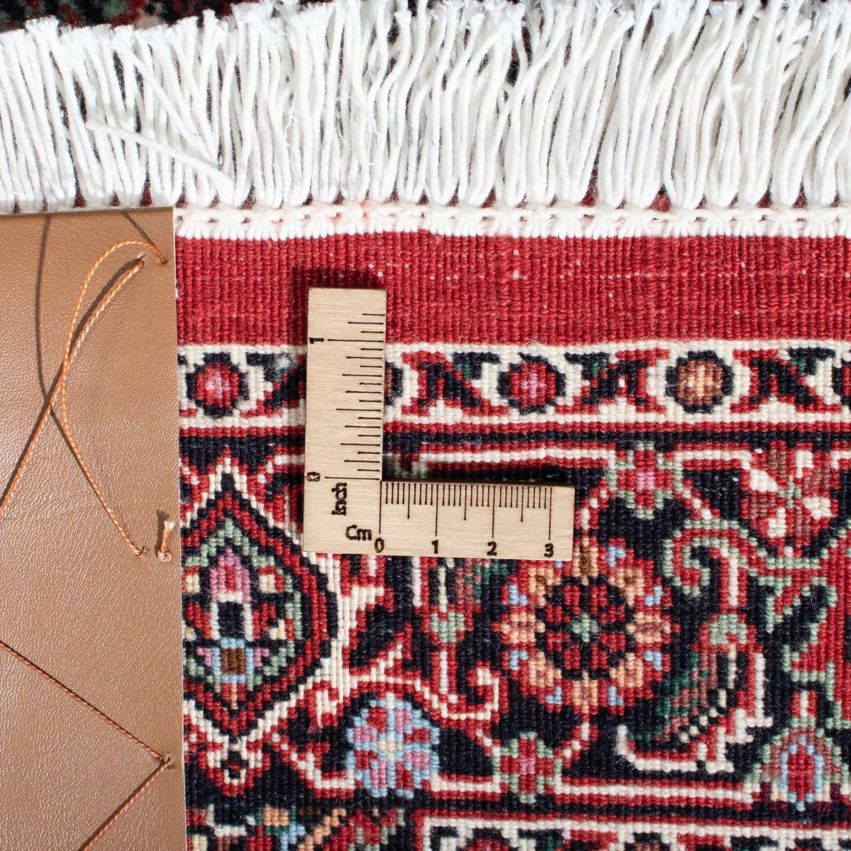 Alfombra de pasillo Alfombra persa - Bidjar - 324 x 83 cm - rojo