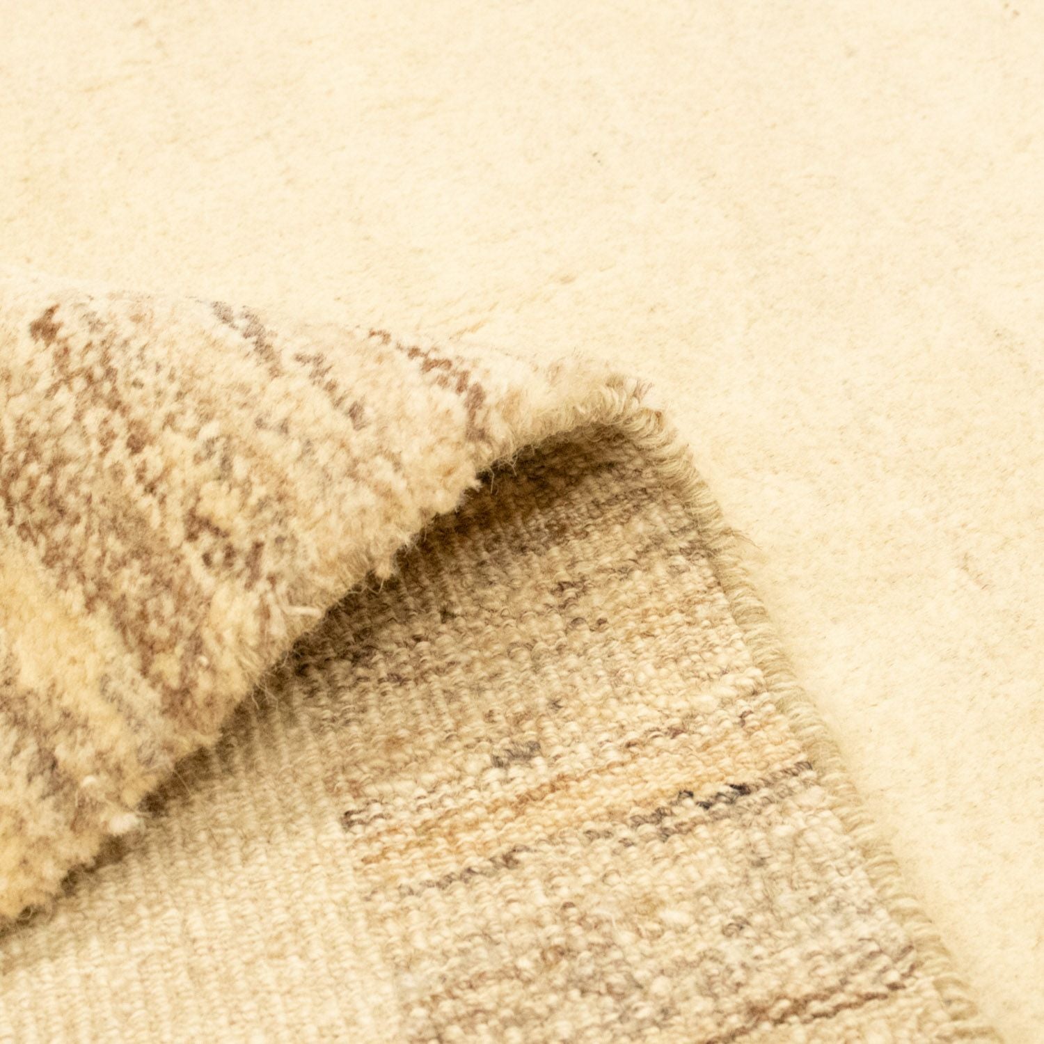 Alfombra Gabbeh - Indus - 162 x 101 cm - beige