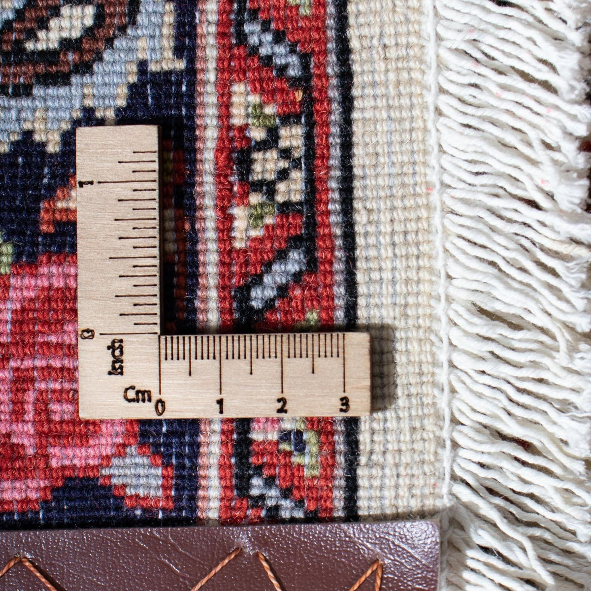 Alfombra de pasillo Alfombra persa - Bidjar - 312 x 59 cm - beige