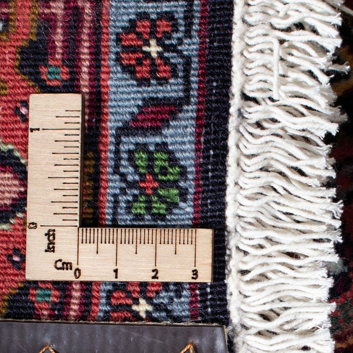 Alfombra de pasillo Alfombra persa - Bidjar - 248 x 74 cm - azul