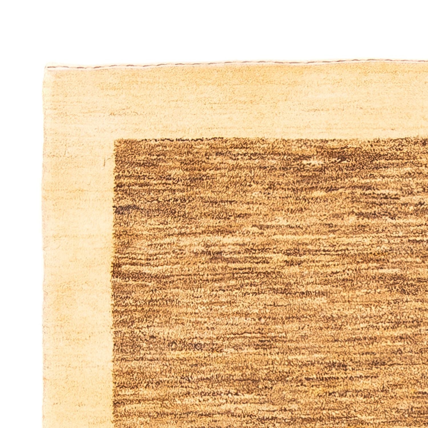 Alfombra Gabbeh - Indus - 169 x 99 cm - marrón claro