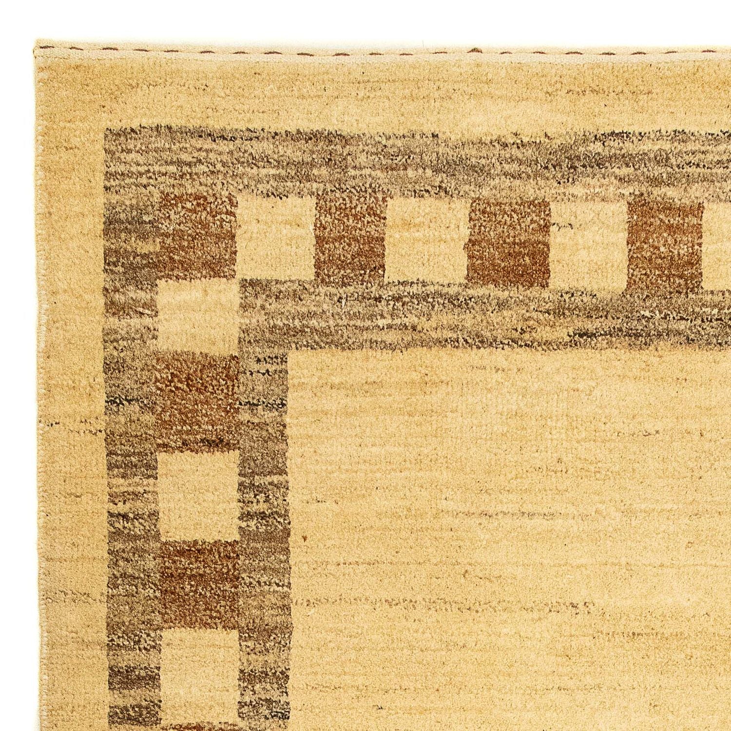 Alfombra Gabbeh - Indus - 123 x 80 cm - beige