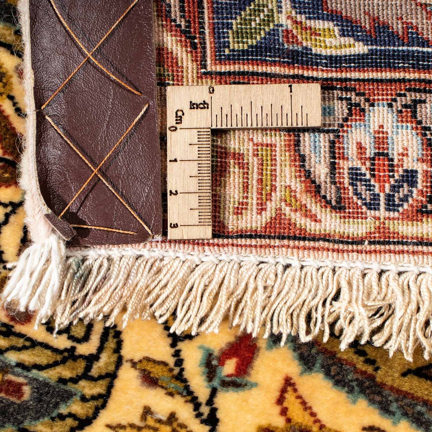 Alfombra de seda - Ghom Seda - Prima - 195 x 135 cm - beige claro