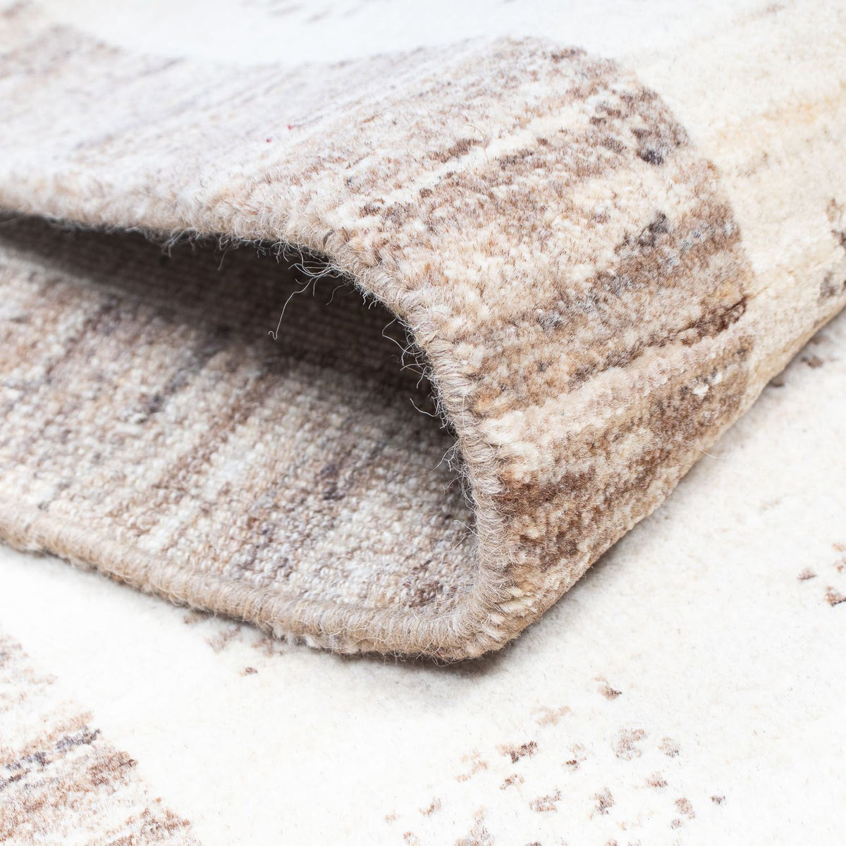 Alfombra de pasillo Alfombra Gabbeh - Loribaft Persa - 295 x 79 cm - beige