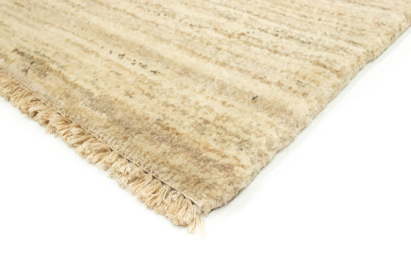 Alfombra de pasillo Alfombra Gabbeh - Indus - 254 x 78 cm - beige